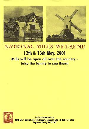 Mills Weekend Poster 2001