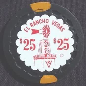 25$ chip, El Ranch Casino, Las Vegas